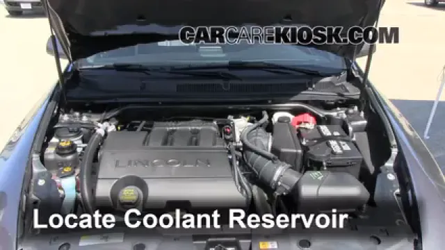 2011 Lincoln MKS 3.7L V6 Coolant (Antifreeze) Check Coolant Level